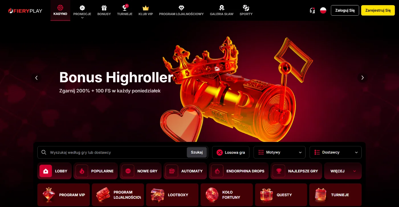 FieryPlay Casino – obraz profilu rankingowego 1