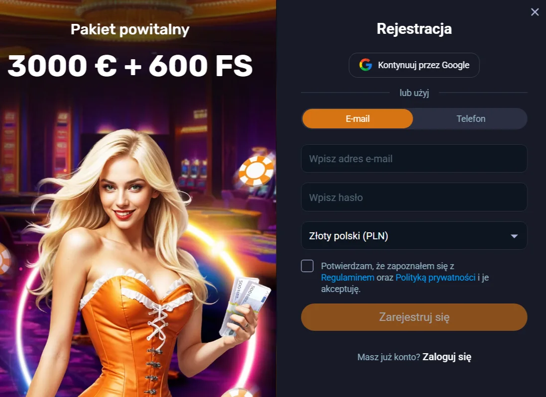 VOX Casino – obraz profilu rankingowego 1